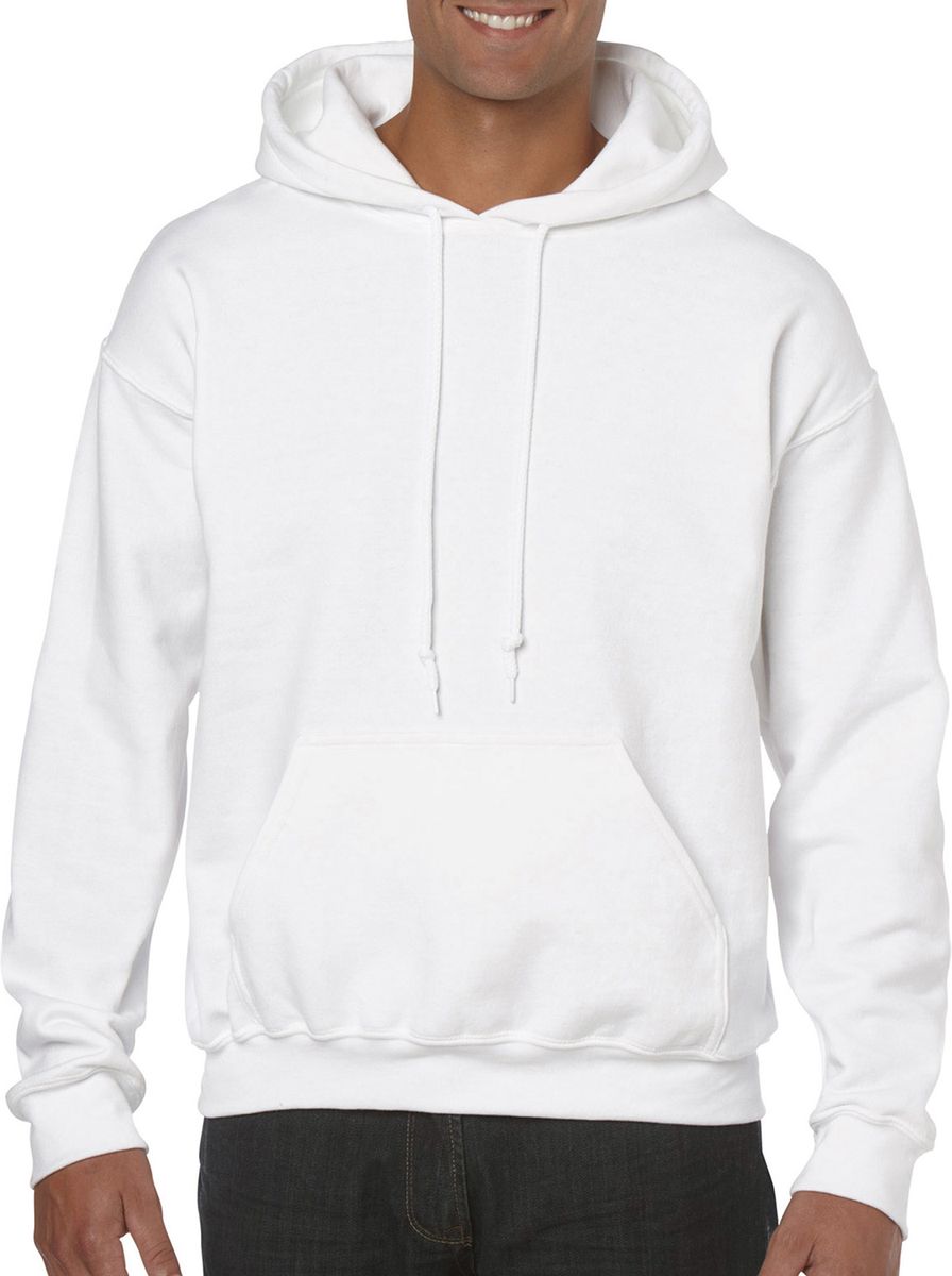 Φούτερ Hoodie 18500 Gildan Heavy Blend White