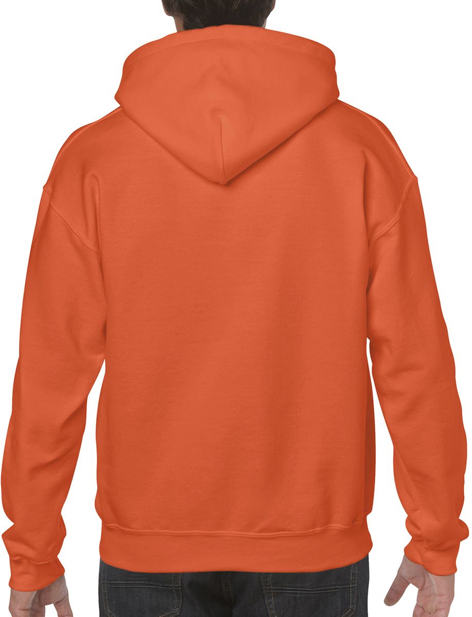 Φούτερ Hoodie 18500 Gildan Heavy Blend Orange ανδρικά Simple Wear