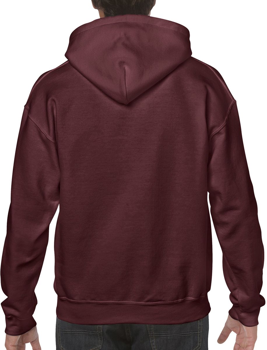Heavy Blend Hooded Sweat Gildan 18500 Maroon ανδρικά Φούτερ Simple Wear