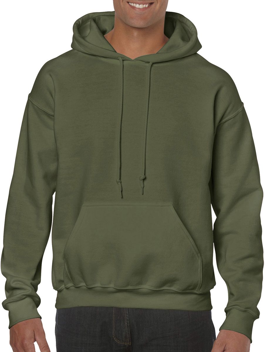Φούτερ Hoodie 18500 Gildan Heavy Blend Military Green