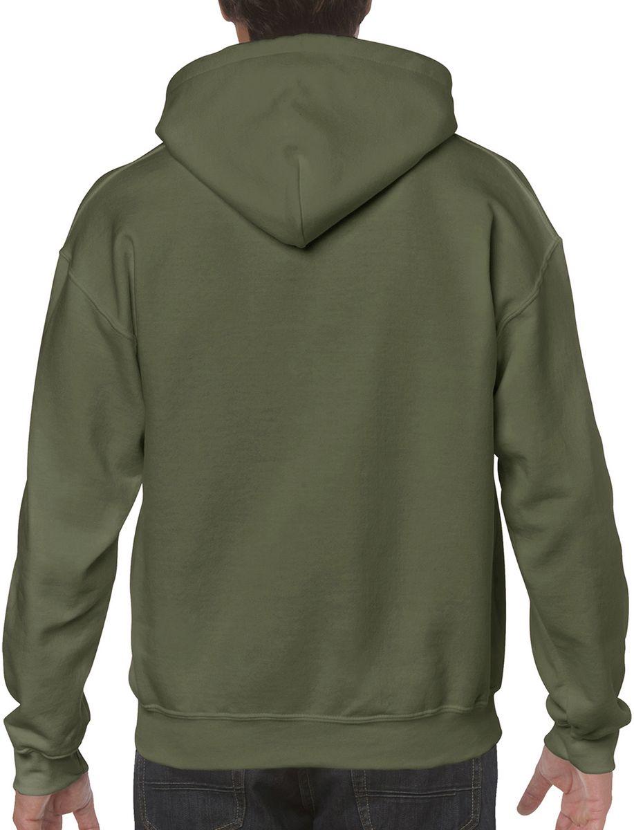 Φούτερ Hoodie 18500 Gildan Heavy Blend Military Green ανδρικά Simple Wear
