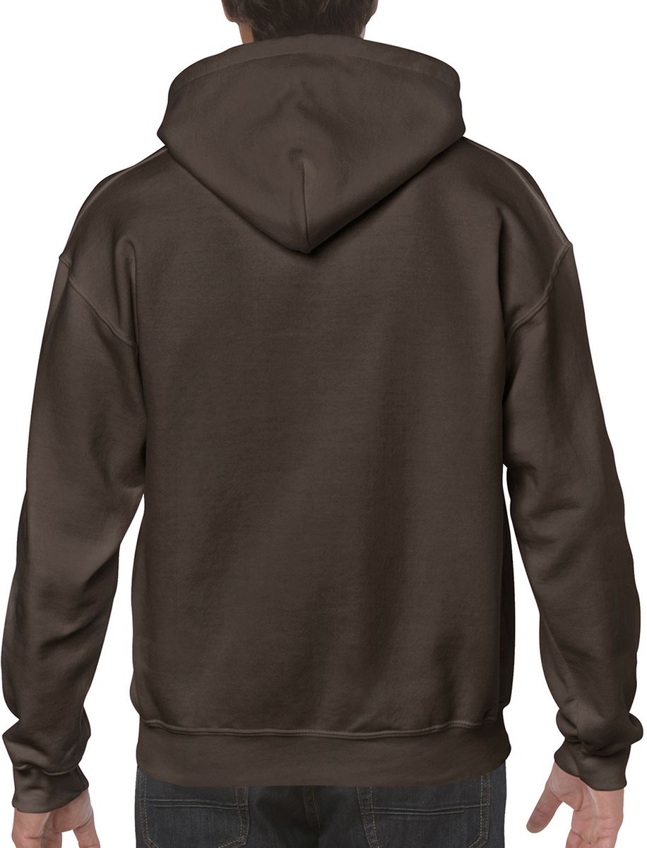 Heavy Blend Hoodie Φούτερ Gildan 18500 Dark Chocolate ανδρικά Simple Wear