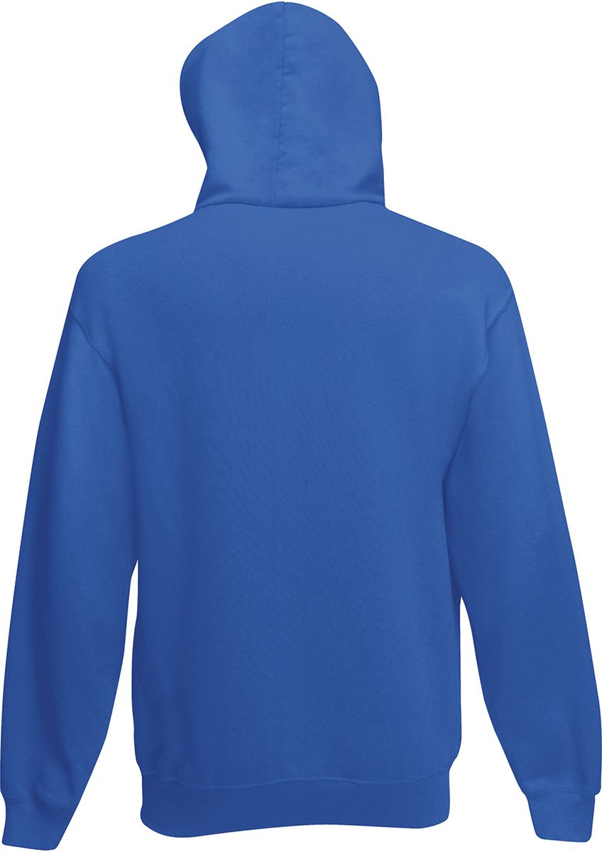 Zip Hoodie Φούτερ 62-034-0 Fruit Of The Loom Royal ανδρικά Simple Wear