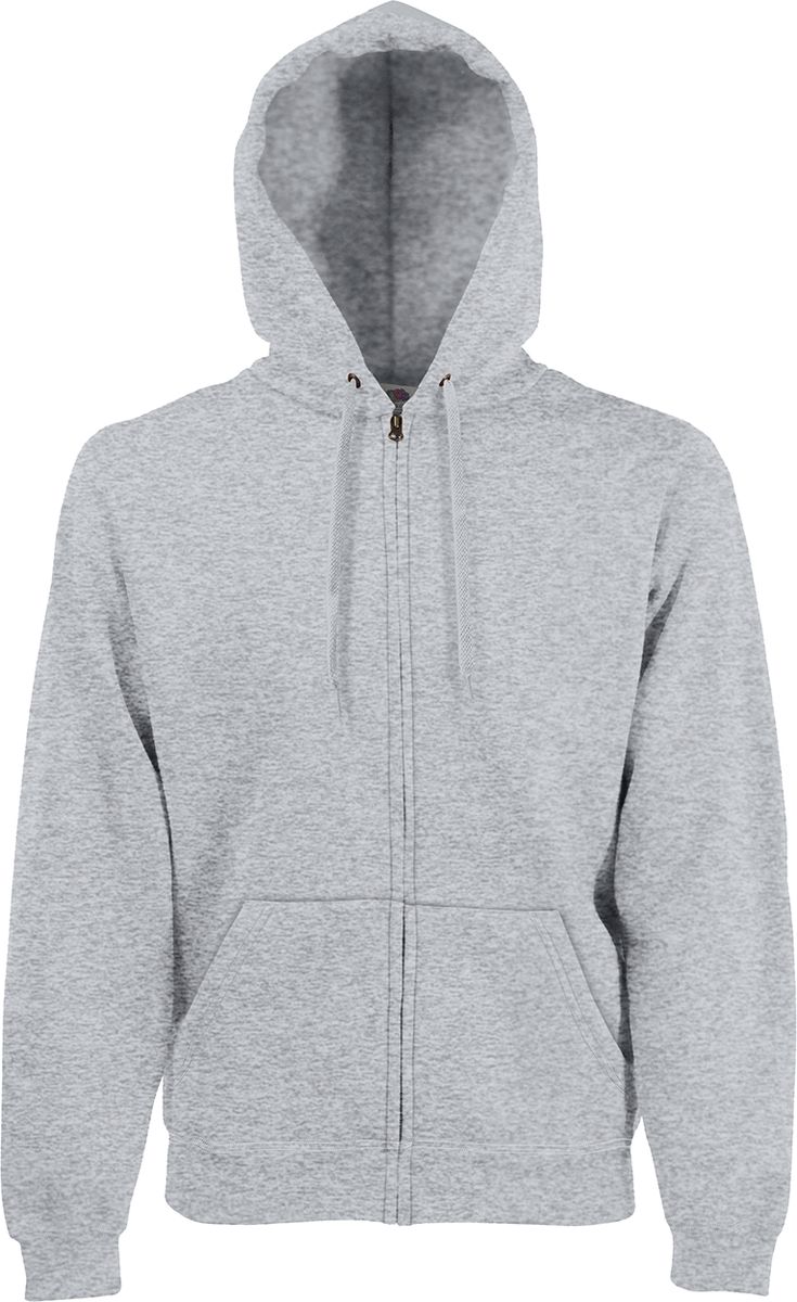 Φούτερ Classic Zip Hoodie 62-062-0 Fruit of the Loom Heather Grey