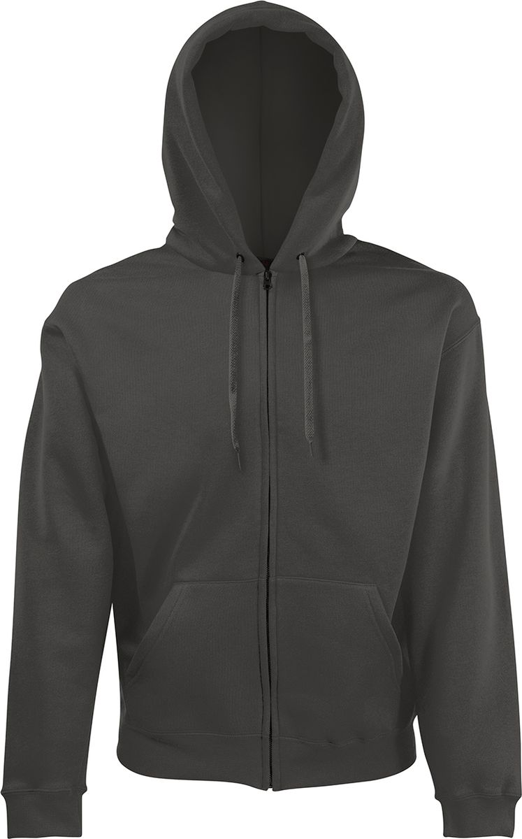 Φούτερ Classic Zip Hoodie 62-062-0 Fruit of the Loom Light Graphite