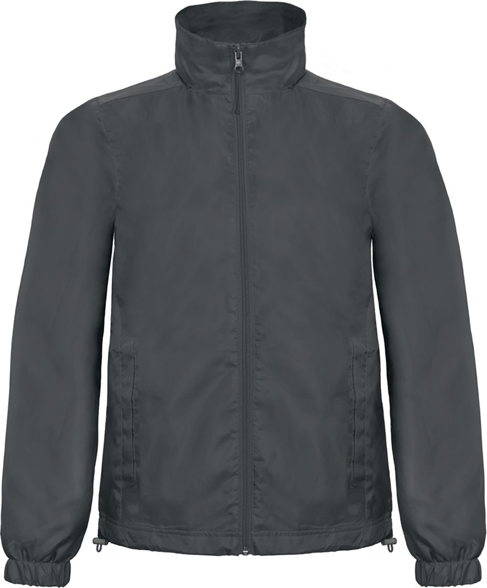 Αντιανεμικό Αδιάβροχο Μπουφάν ID.601 B & C Midseason Dark Grey