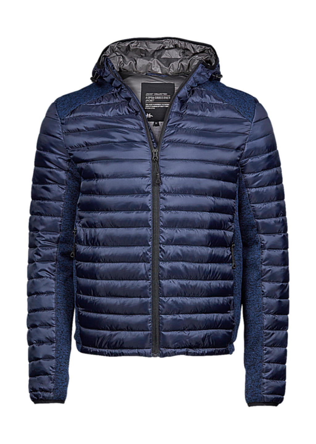 Mπουφάν Outdoor Crossover Με Κουκούλα 9610 Tee Jays Navy/Navy Melange