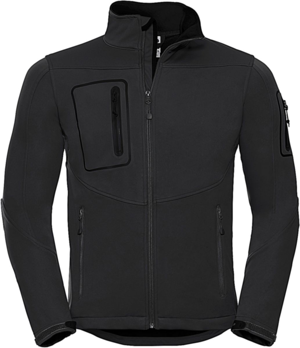 Μπουφάν Softshell R-520M-0 Russell Softshell 5000 Jacket Black