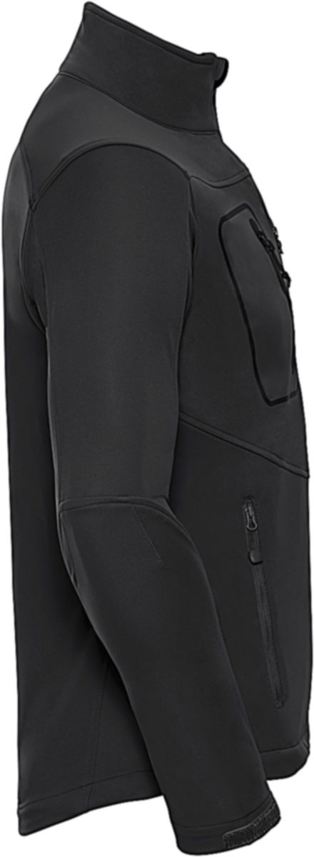 Μπουφάν Softshell R-520M-0 Russell 5000 Jacket Black ανδρικά Simple Wear