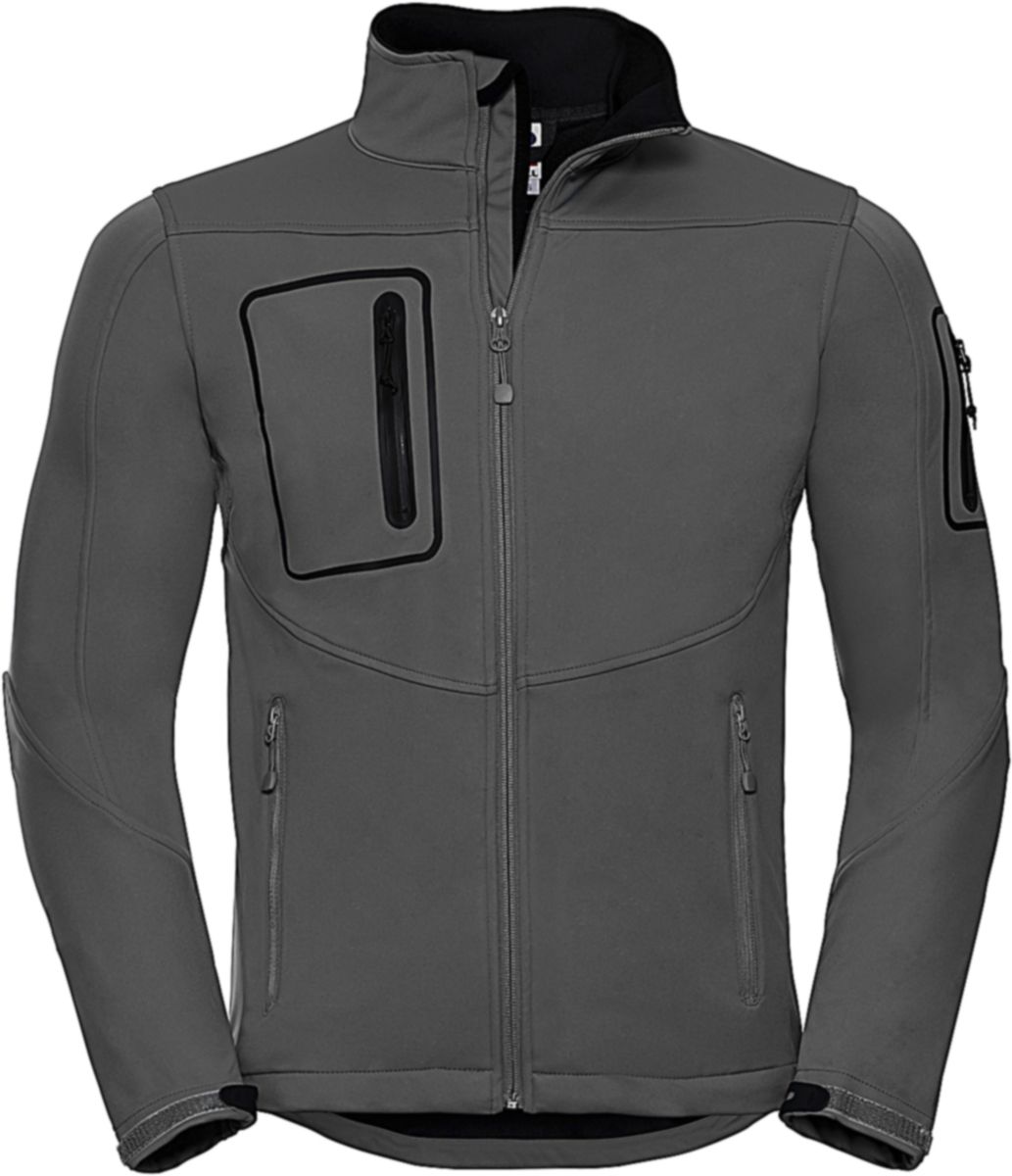 Μπουφάν Softshell R-520M-0 Russell Softshell 5000 Jacket Titanium