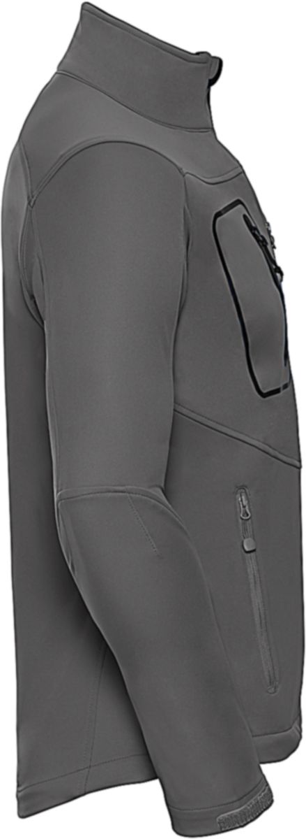Μπουφάν Softshell R-520M-0 Russell 5000 Jacket Titanium ανδρικά Simple Wear