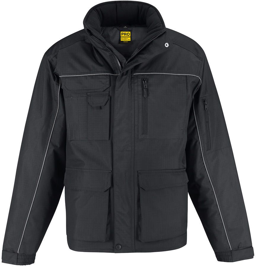 Ανδρικό Μπουφάν JUC41 B&C Pro Shelter PRO Dark Grey