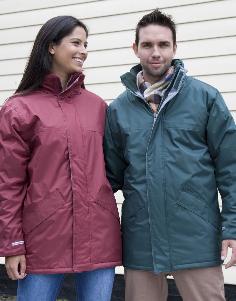 Μπουφάν Winter Parka R207X Result Burgundy ανδρικά Simple Wear