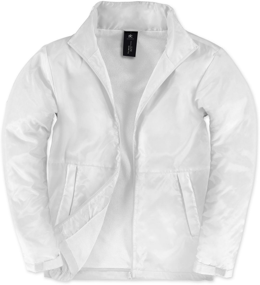 Ανδρικό Μπουφάν JM825 B&C Multi-Active White/White