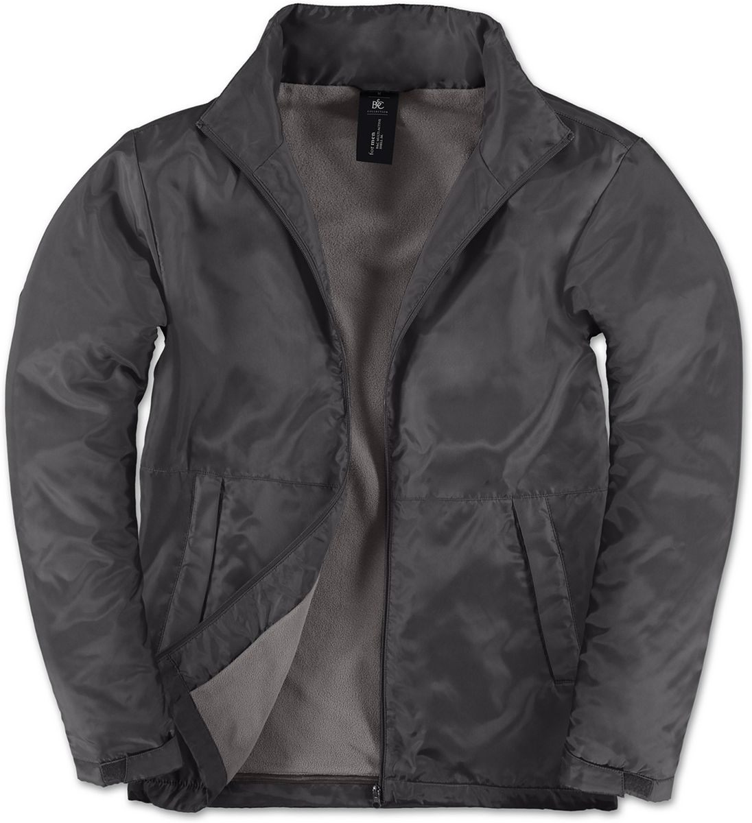 Ανδρικό Μπουφάν JM825 B&C Multi-Active Dark Grey/Warm Grey