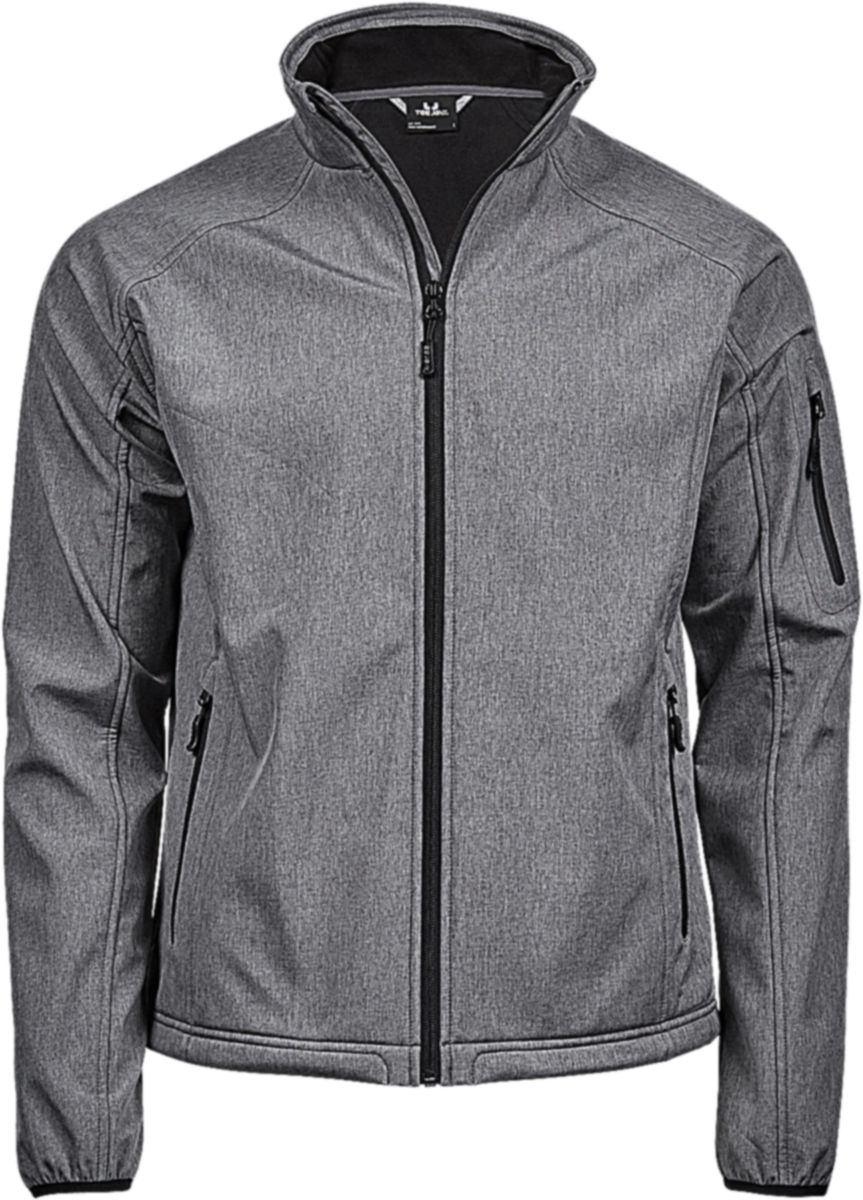 Ανδρικό Μπουφάν Softshell 9510 Tee Jays Lightweight Performance Grey Melange