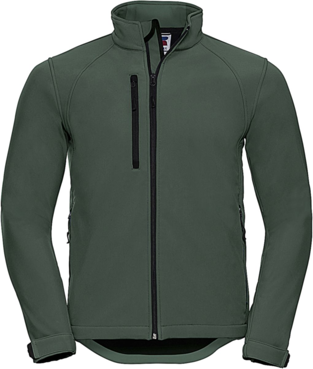 Jackets Softshell R-140M-0 Russell Bottle Green