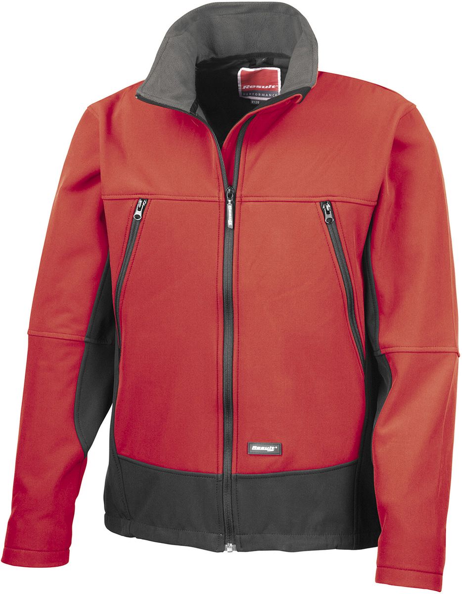 Μπουφάν Softshell Activity Jacket R120X Result Red/Black