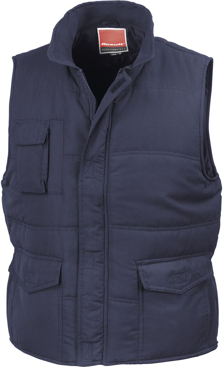 Αμάνικο Μπουφάν R094X Result Promo Navy