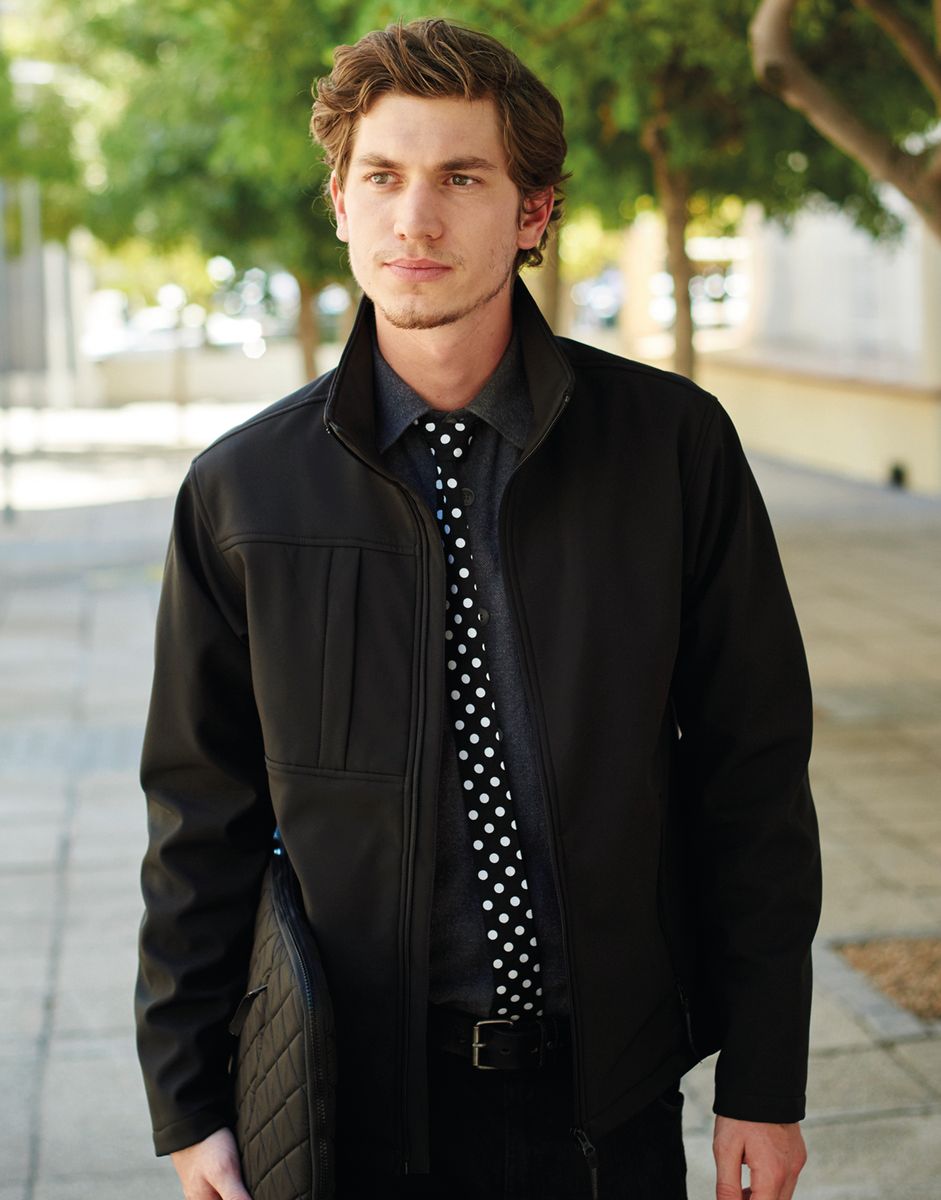 Ανδρικό Μπουφάν Softshell TRA688 Regatta Great Outdoors Octagon II Black/Black
