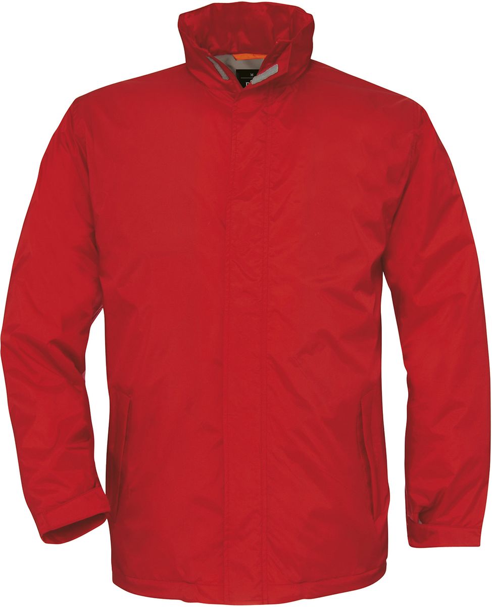 Μπουφάν Midseason Parka JU824 B & C Ocean Shore Red