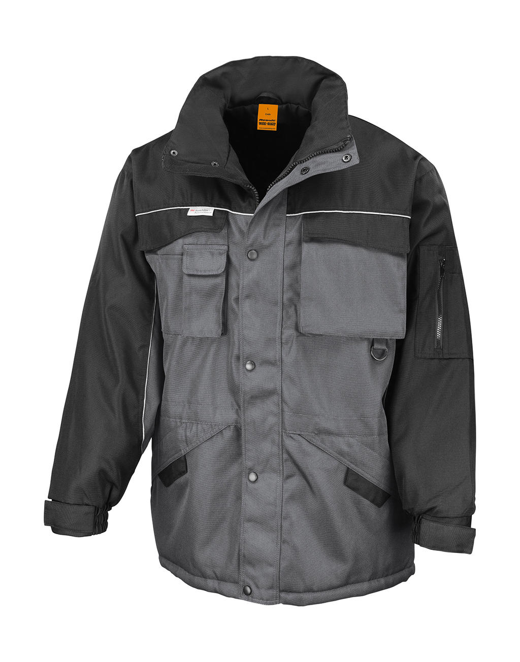 Μπουφάν Ασφαλείας R072X Result Heavy Duty Combo Grey/Black