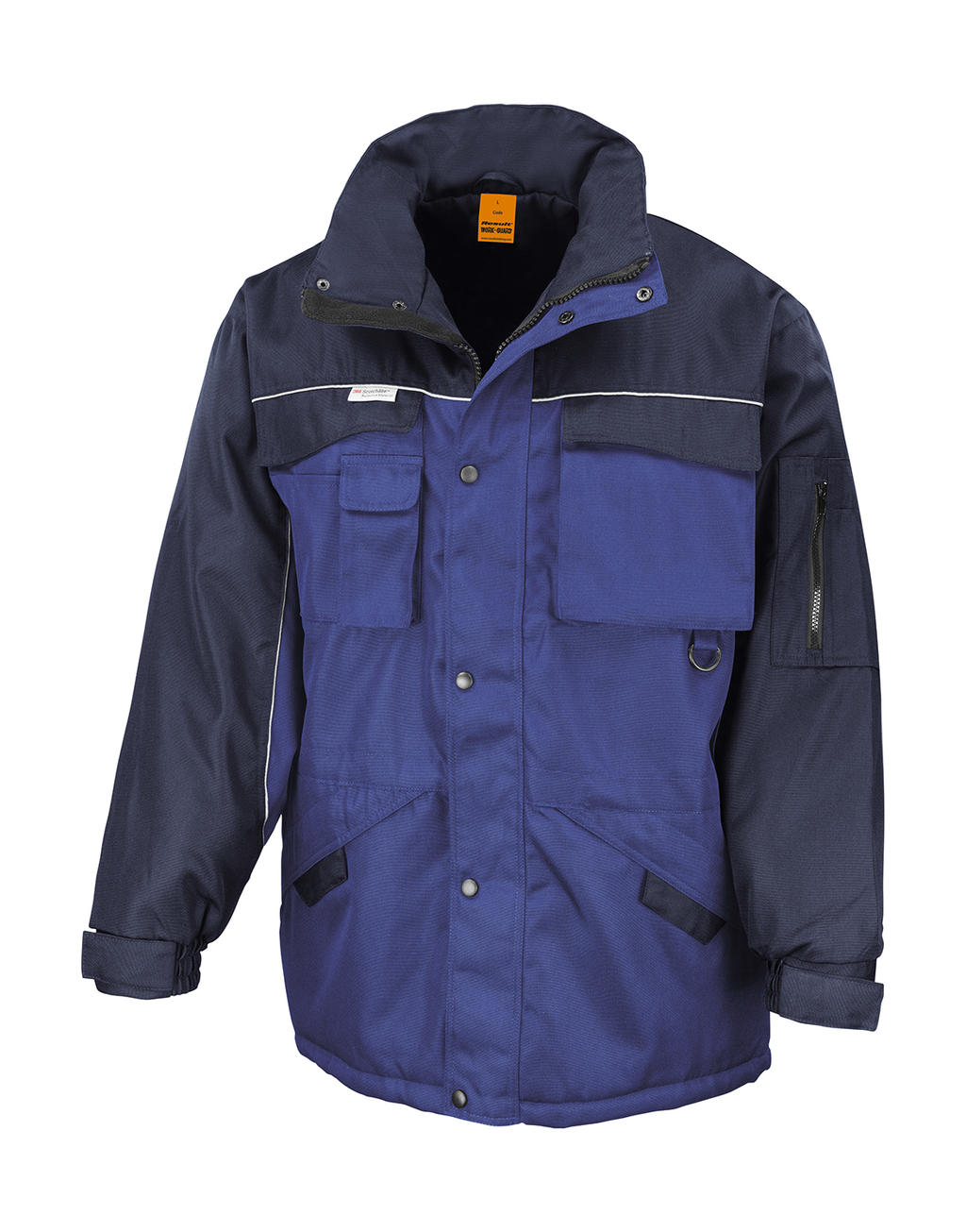 Μπουφάν Ασφαλείας R072X Result Heavy Duty Combo Royal/Navy
