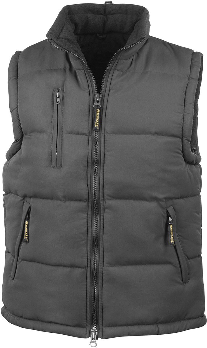 Αντιανεμικό Γιλέκο Bodywarmer R088X Result Black