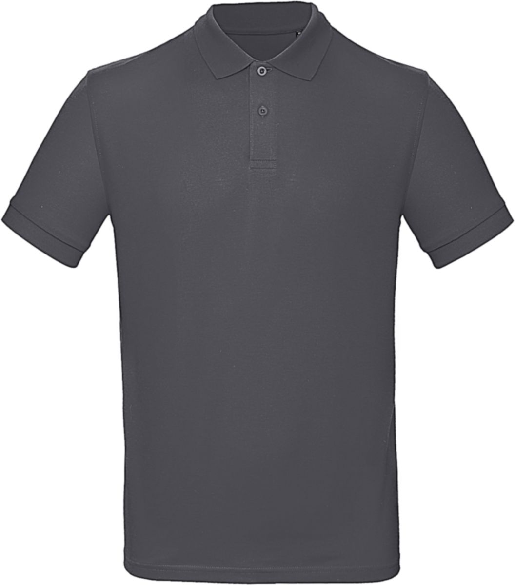 Ανδρική Μπλούζα Polo PM430 B & C Inspire Organic Dark Grey