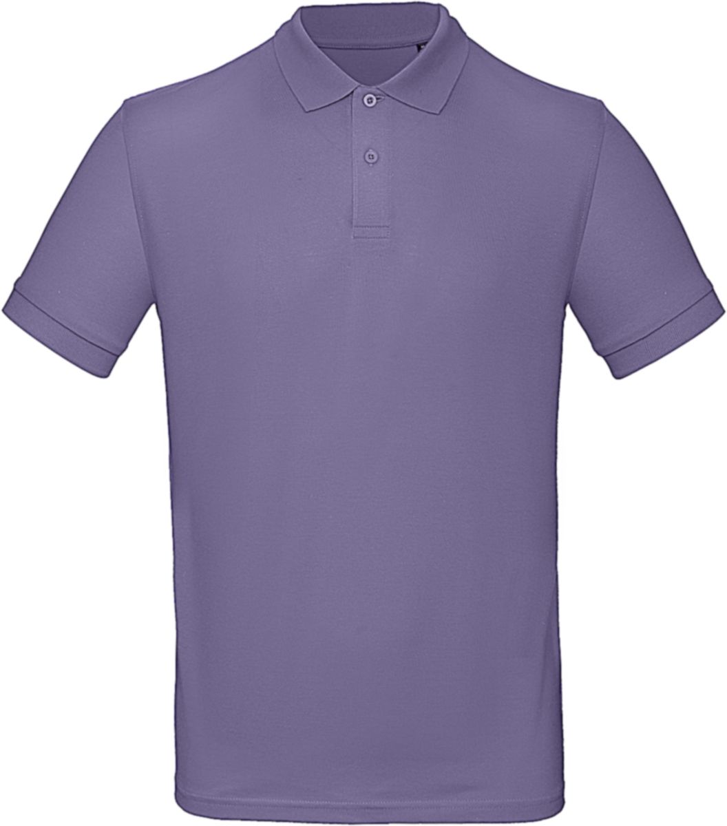 Ανδρική Μπλούζα Polo PM430 B & C Inspire Organic Millenial Lilac