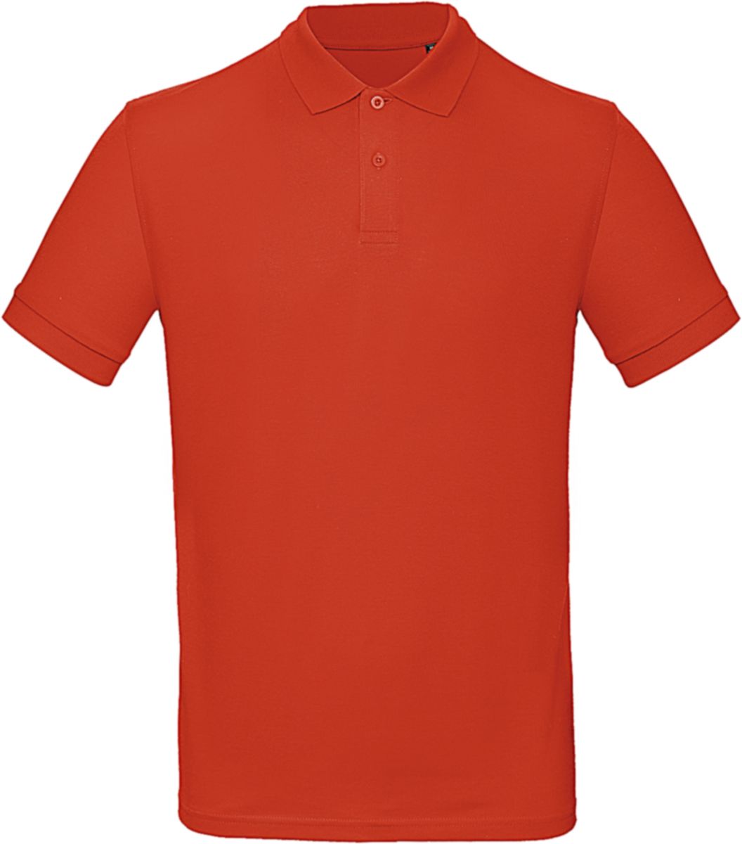 Ανδρική Μπλούζα Polo PM430 B & C Inspire Organic Fire Red