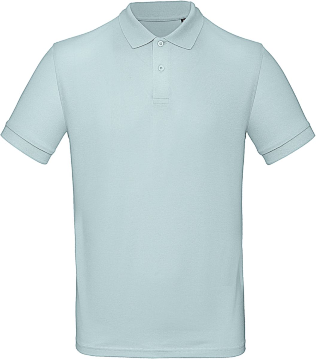 Ανδρική Μπλούζα Polo PM430 B & C Inspire Organic Millenial Mint