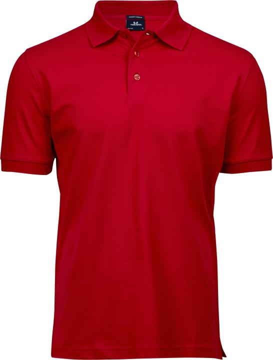 Ανδρική Μπλούζα Polo 1405 Tee Jays Luxury Stretch Red
