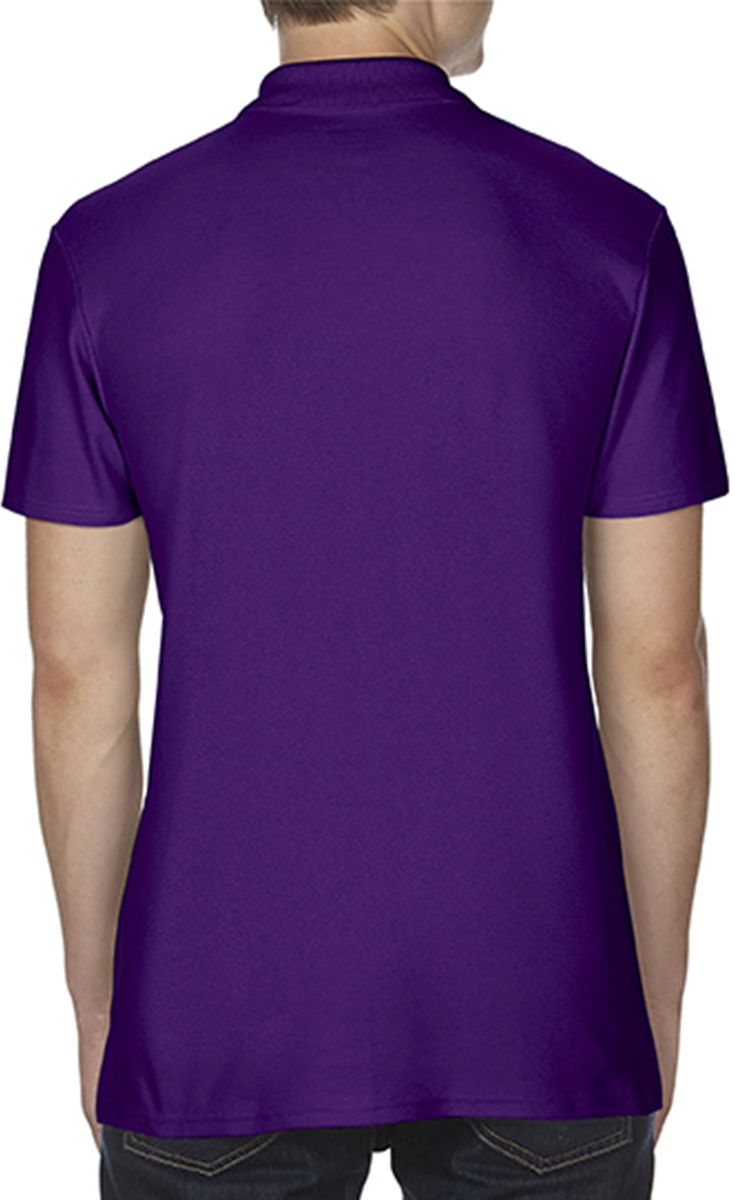 Ανδρική Μπλούζα Polo 64800 Gildan Softstyle Πικέ Purple ανδρικά Μπλούζες Simple Wear