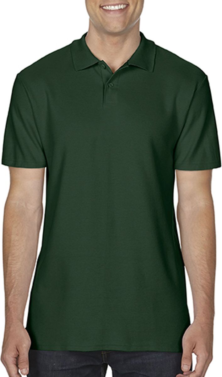 Ανδρική Μπλούζα Polo 64800 Gildan Softstyle Πικέ Forest Green