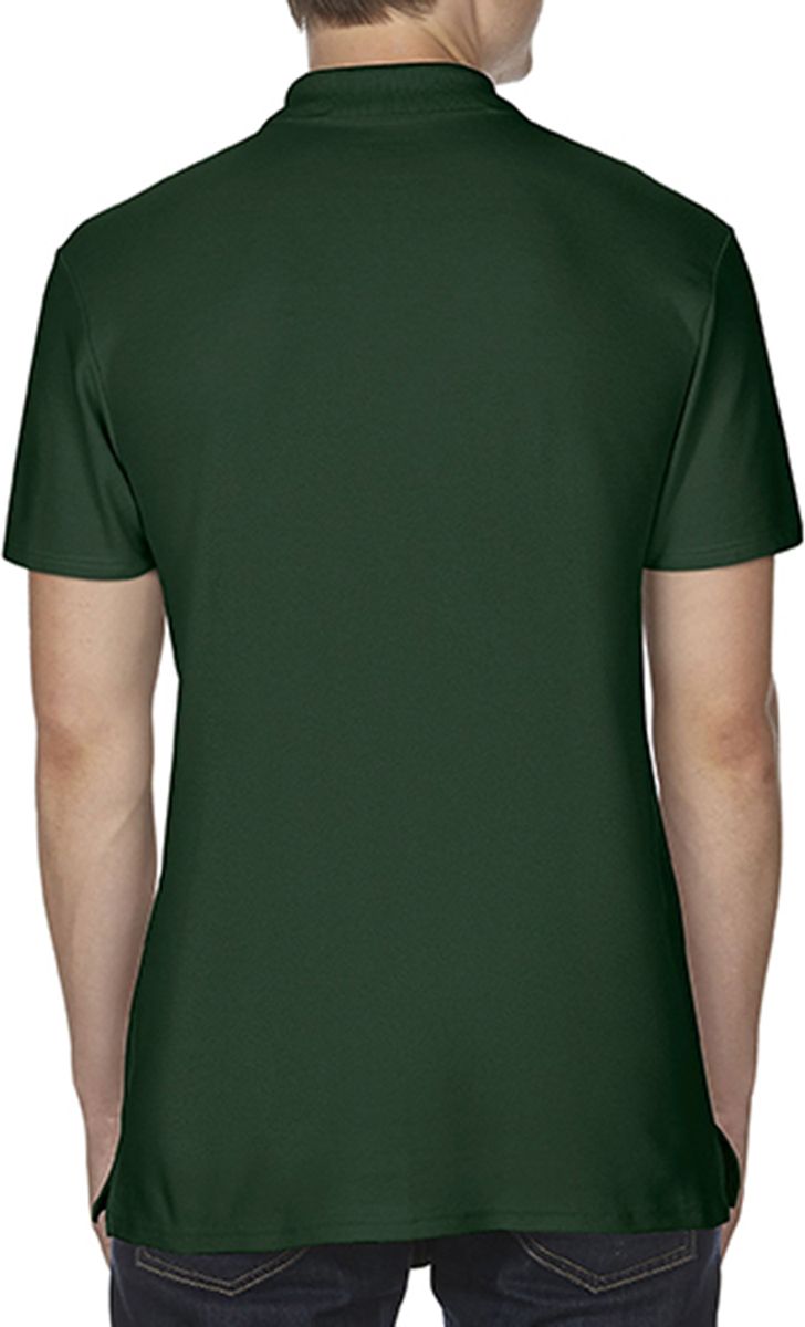 Ανδρική Μπλούζα Polo 64800 Gildan Softstyle Πικέ Forest Green ανδρικά Μπλούζες Simple Wear
