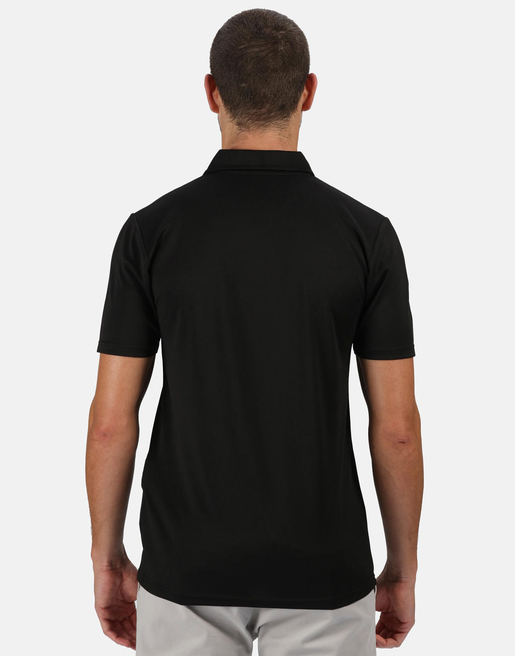 Ανδρικό Polo Honestly Made Trs196 Regatta Black ανδρικά Μπλούζες Simple Wear