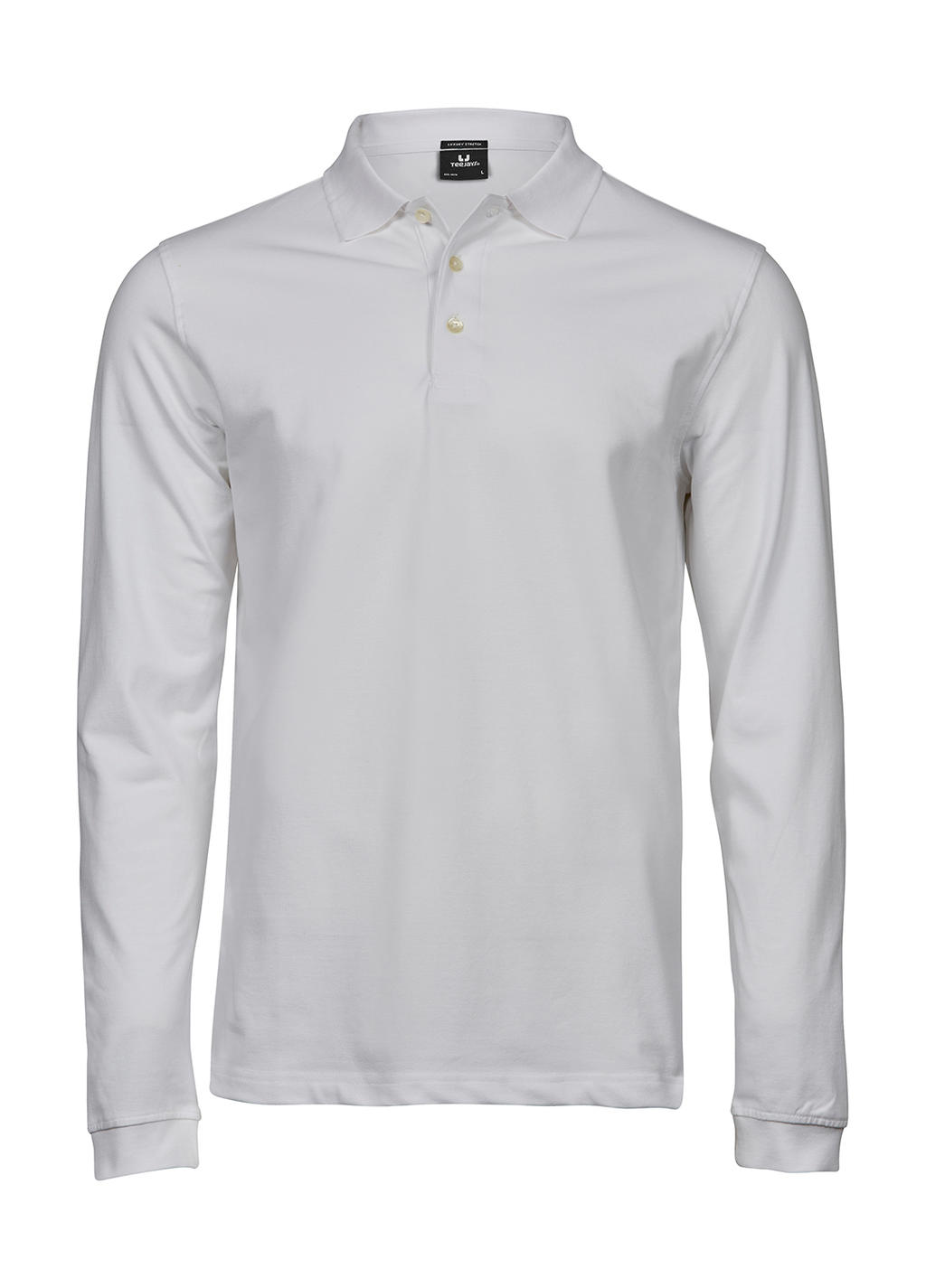 Μακρυμάνικη Μπλούζα Polo 1406 Tee Jays Luxury LS Stretch White