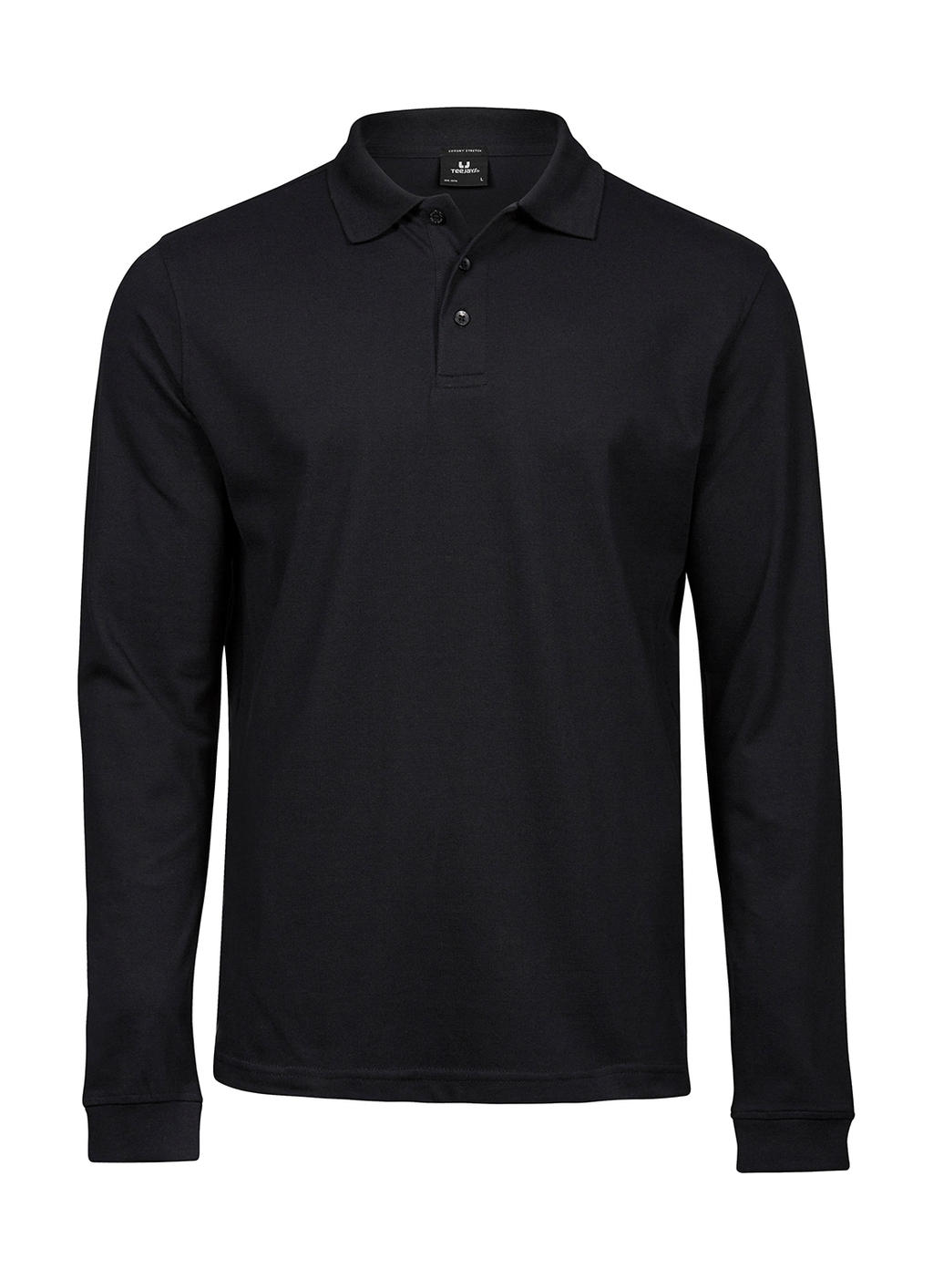 Μακρυμάνικη Μπλούζα Polo 1406 Tee Jays Luxury LS Stretch Black
