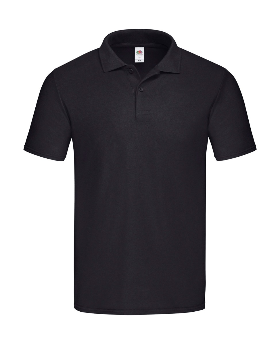 Ανδρική Μπλούζα Polo 63-050-0 Fruit of the Loom Original Black