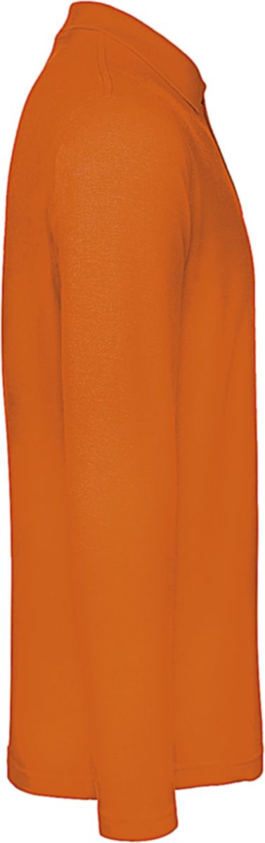 Ανδρική Μπλούζα Polo Μακρυμάνικη Id 001 Lsl B C Pui12 Orange ανδρικά Μπλούζες Simple Wear
