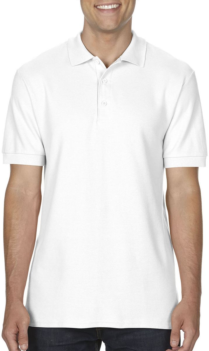 Ανδρικό Polo Πικέ 85800 Gildan Hammer White
