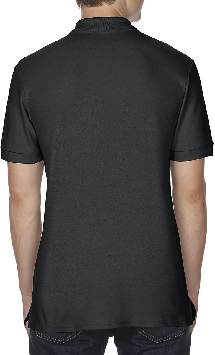Ανδρικό Polo Πικέ 85800 Gildan Hammer Black ανδρικά Μπλούζες Simple Wear