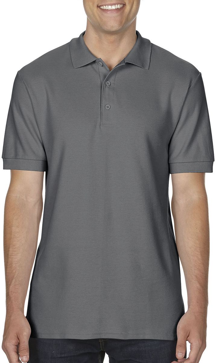 Ανδρικό Polo Πικέ 85800 Gildan Hammer Charcoal ανδρικά Μπλούζες Simple Wear