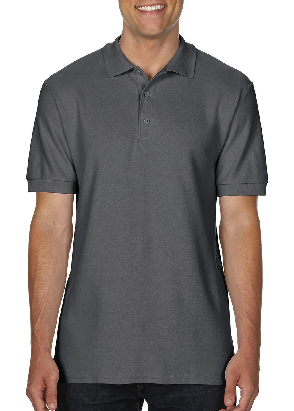 Ανδρικό Polo Πικέ 85800 Gildan Hammer Charcoal