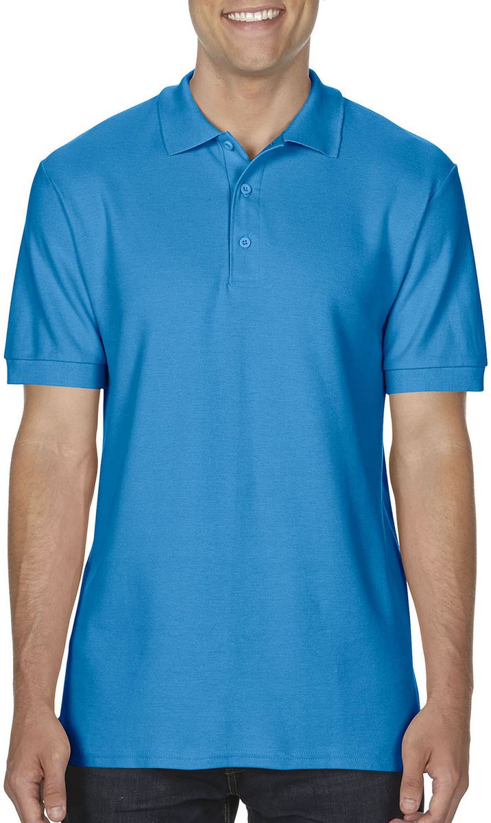 Ανδρικό Polo Πικέ 85800 Gildan Hammer Sapphire ανδρικά Μπλούζες Simple Wear