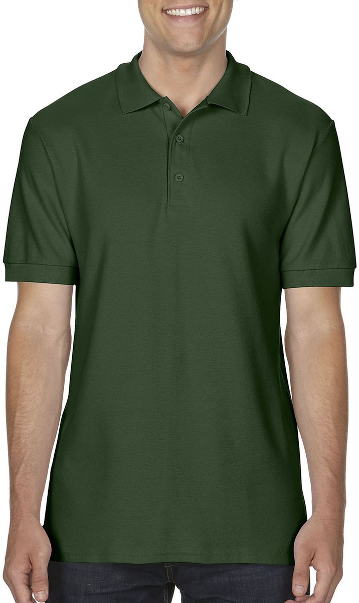 Ανδρικό Polo Πικέ 85800 Gildan Hammer Forest Green