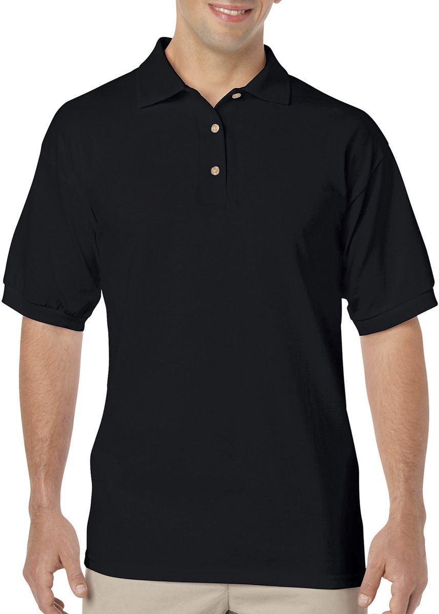 Ανδρική Μπλούζα Polo 8800 Gildan DryBlend Jersey Black