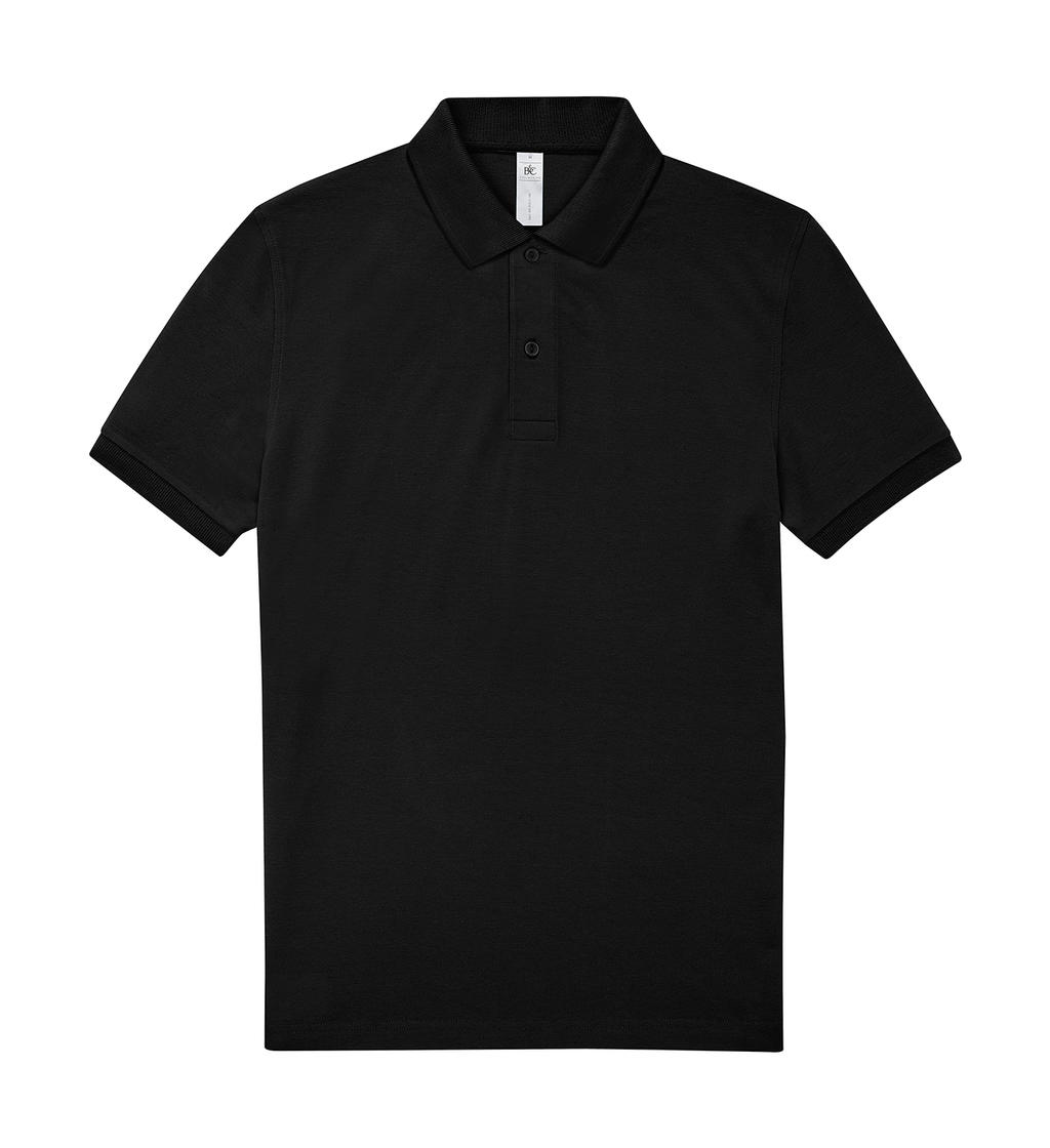 Ανδρική Μπλούζα Polo PU424 B & C Black
