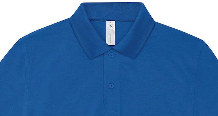 Ανδρική Μπλούζα Polo Pu424 B C Royal Blue ανδρικά Μπλούζες Simple Wear